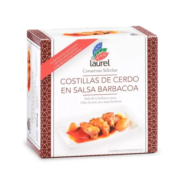 Costillas de Cerdo en Salsa Barbacoa - Laurel Esuche 400 g