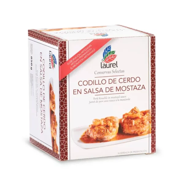 Codillo de Cerdo en Salsa de Mostaza - Laurel Esuche 850 g